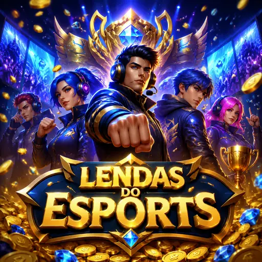 Partida de League of Legends em estádio com torcida brasileira