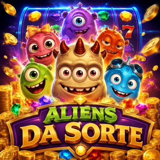 Capa do slot Reactoonz com alienígenas coloridos
